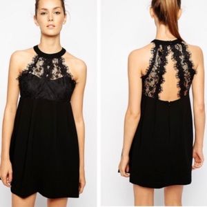 Bcbgeneration black embroider dress